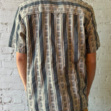Selleck Shirt - Blue / Sand