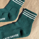 Girlfriend Socks - Hunter Green