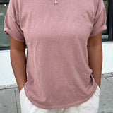 Her Tee - Dried Rose