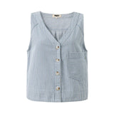 Colza Tank Top - Blue