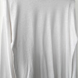 Haze Linen Blend Tee - White