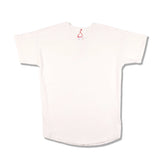 white tee shirt on white background