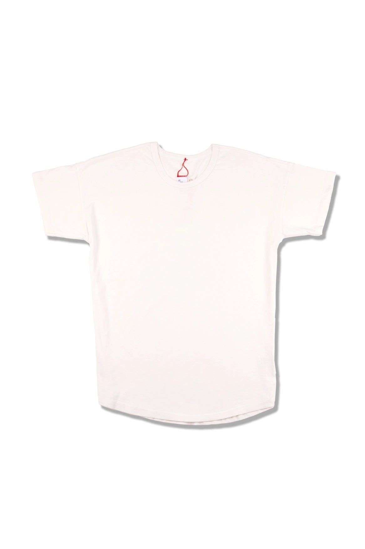 white tee shirt on white background