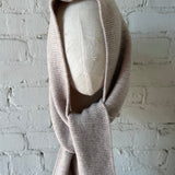 Merino Wool Hood - Mushroom