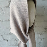 Merino Wool Hood - Mushroom