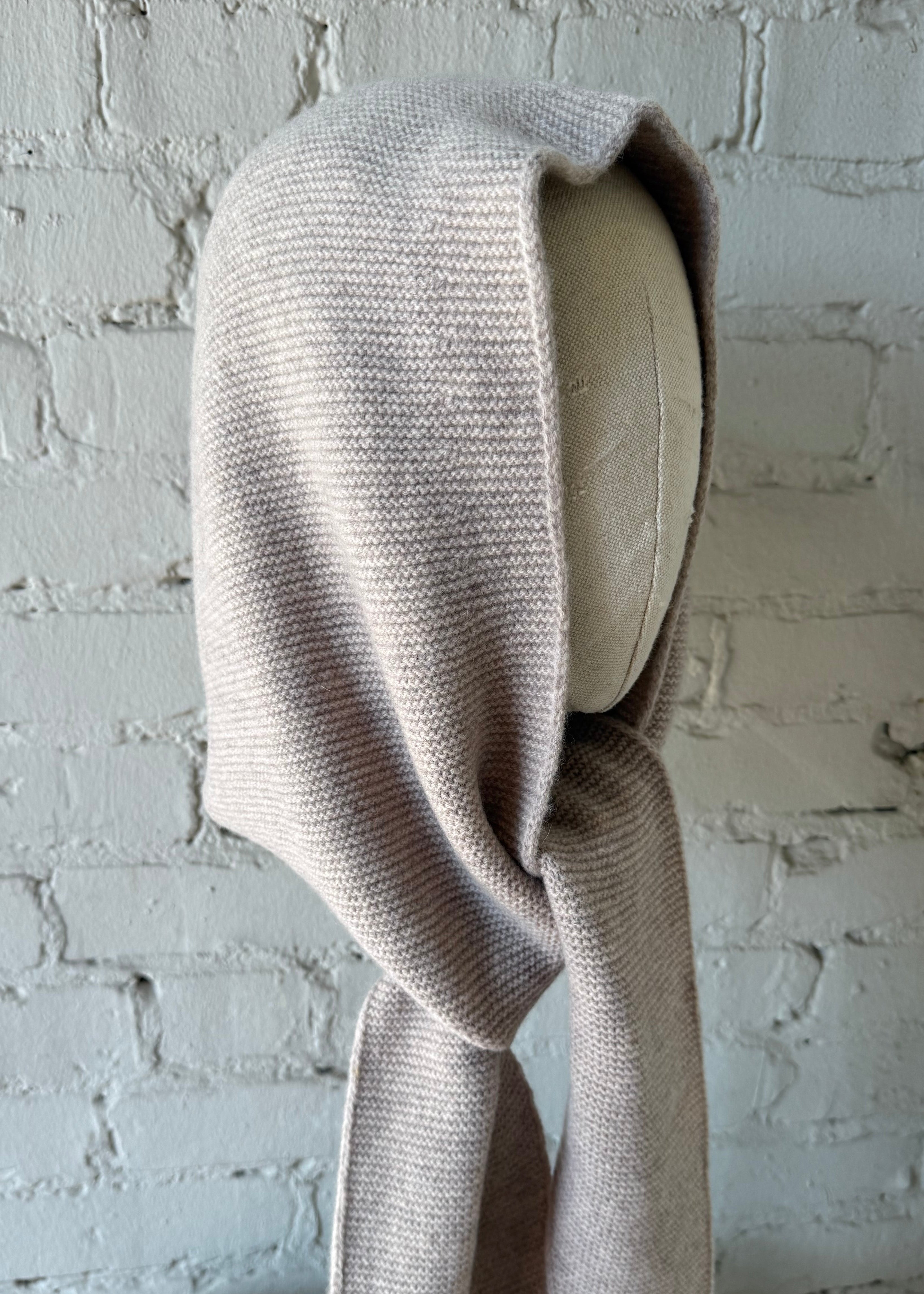 Merino Wool Hood - Mushroom