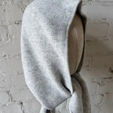 Merino Wool Hood - Light Grey