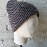 Merino Wool Everyday Beanie - Dark Ceramic Gray
