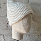 Merino Wool Everyday Beanie - Off White