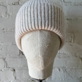 Merino Wool Everyday Beanie - Light Oat