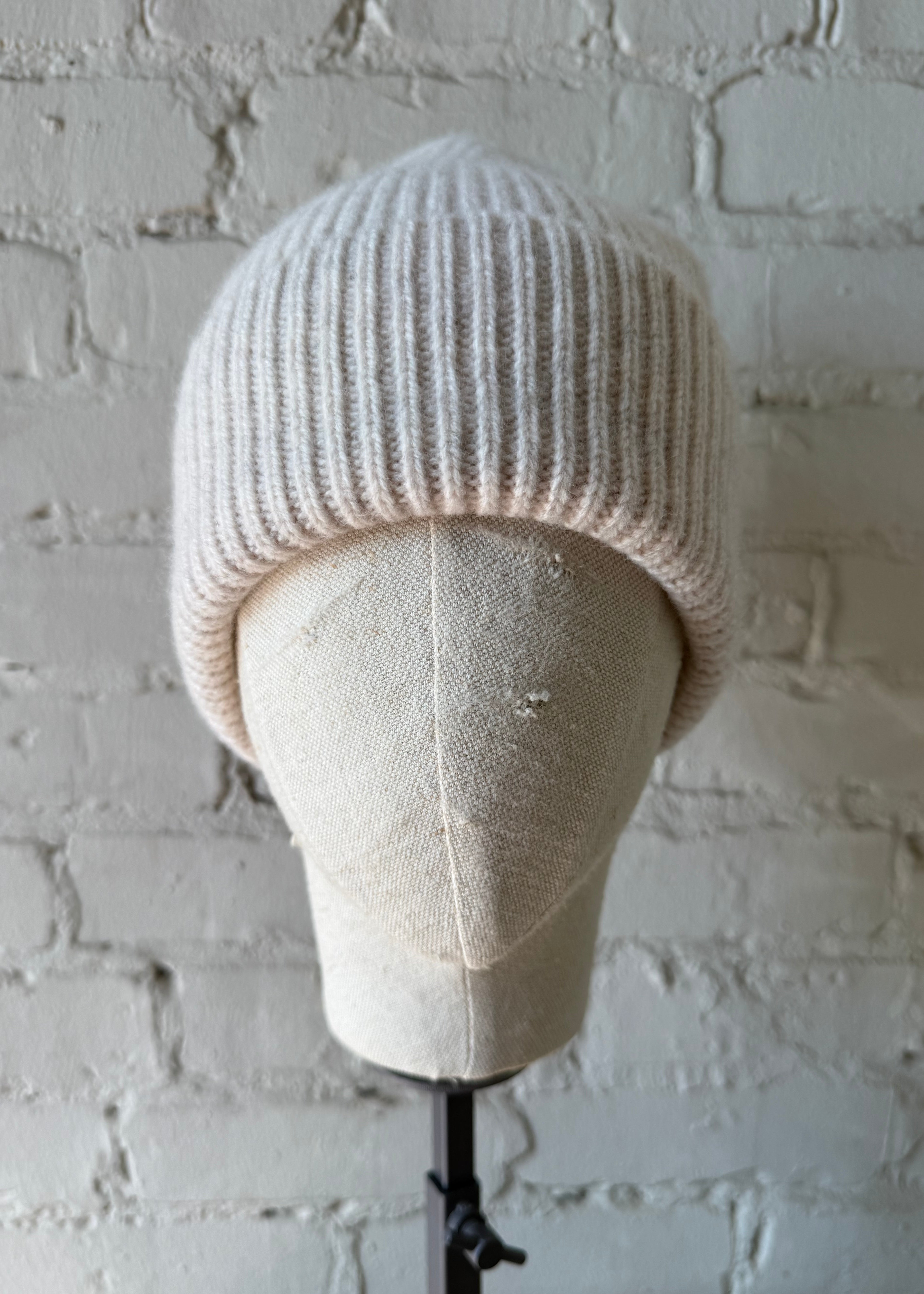 Merino Wool Everyday Beanie - Light Oat