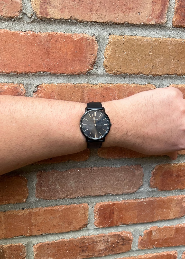 Gallery 40mm Watch - Black/ Black/ Black