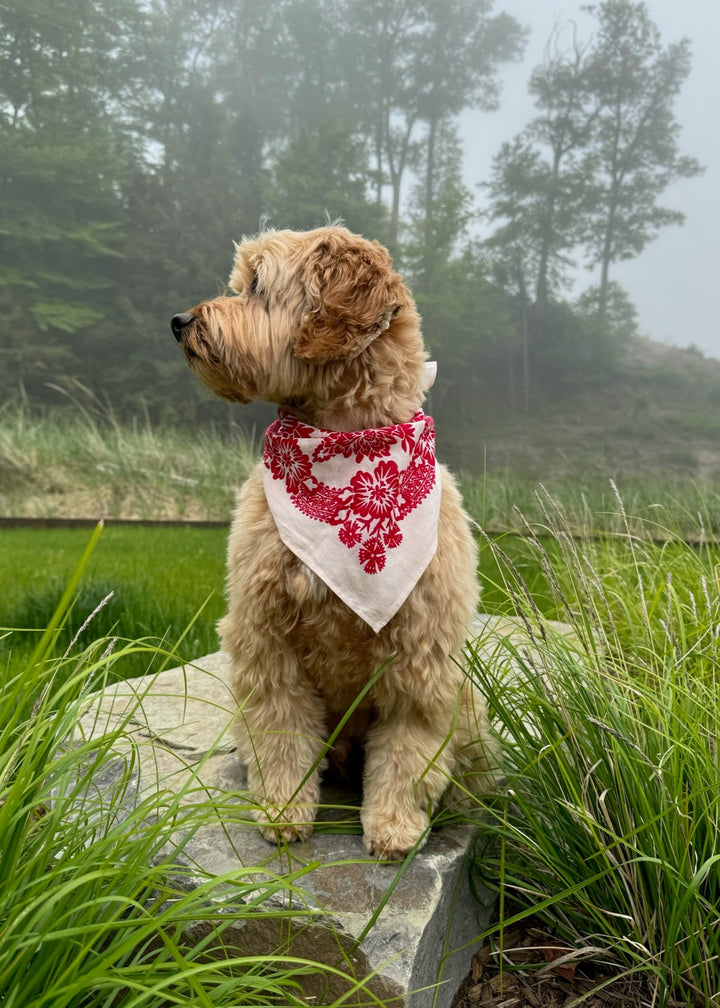 Blossom Bandana - Sand