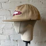 Trout Patch Snap Back Hat - Khaki