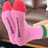 Girlfriend Socks - Rose Green