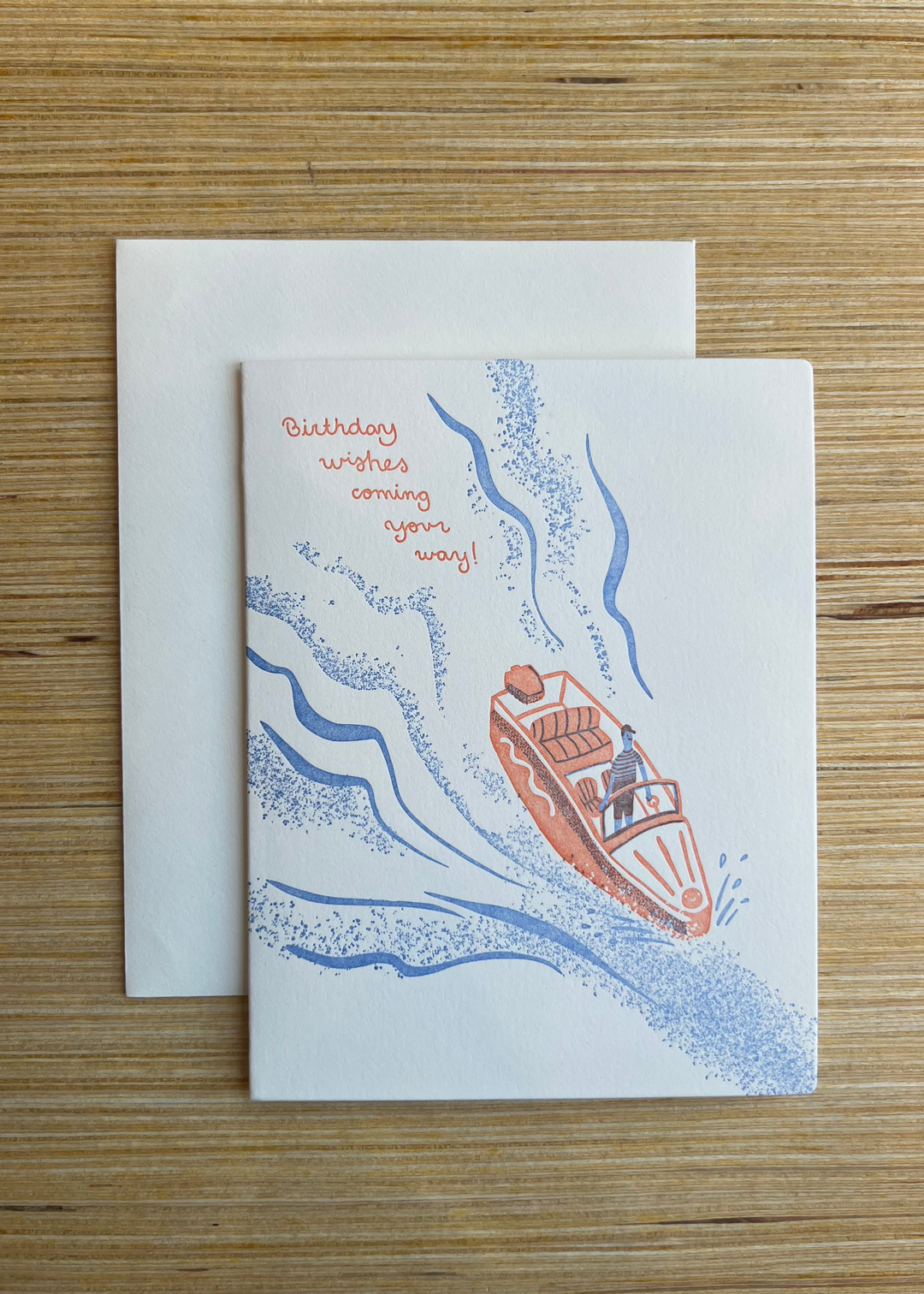 Birthday Boat Card