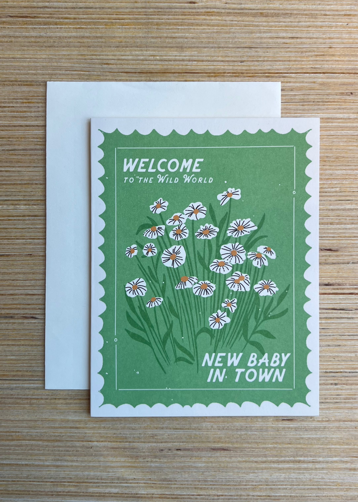 Wild World Baby Card