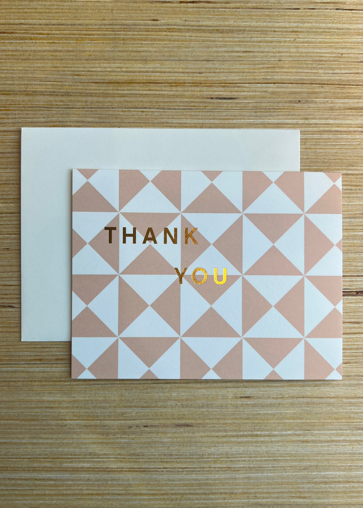 Pinwheel Thank You Card