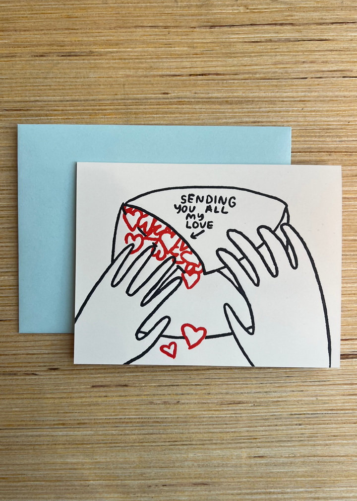 Sending You All My Love Card