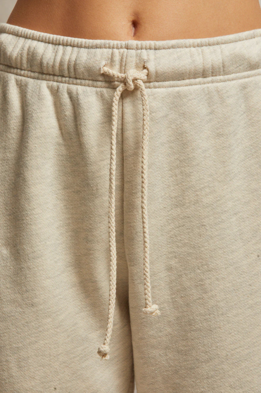 Michelle Fleece Jogger - Oatmeal