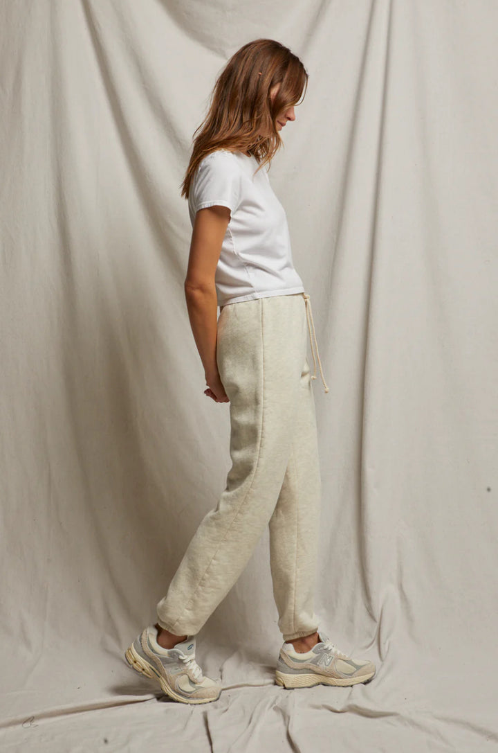 Michelle Fleece Jogger - Oatmeal