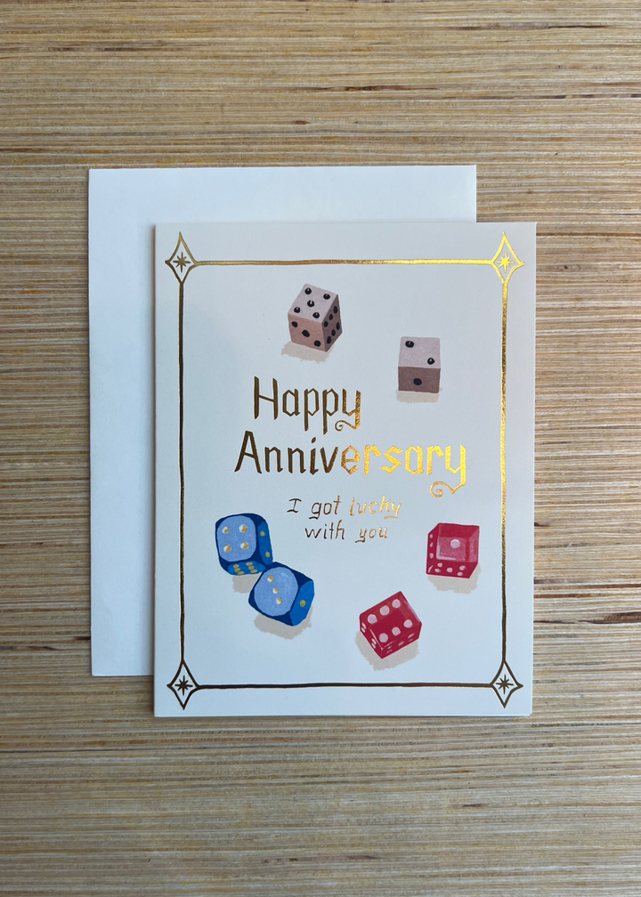 Lucky Anniversary Card