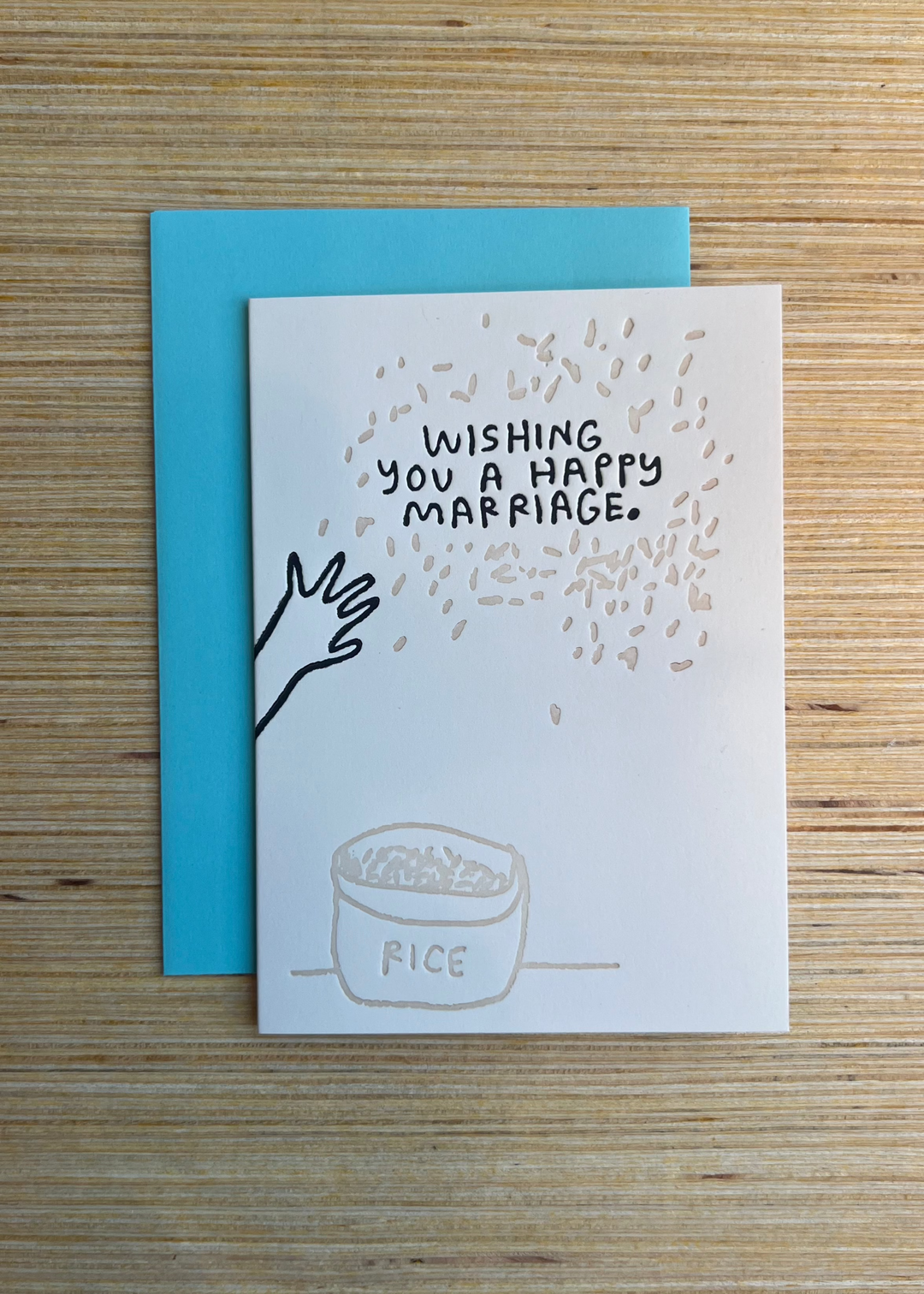 Rice Greeting Card