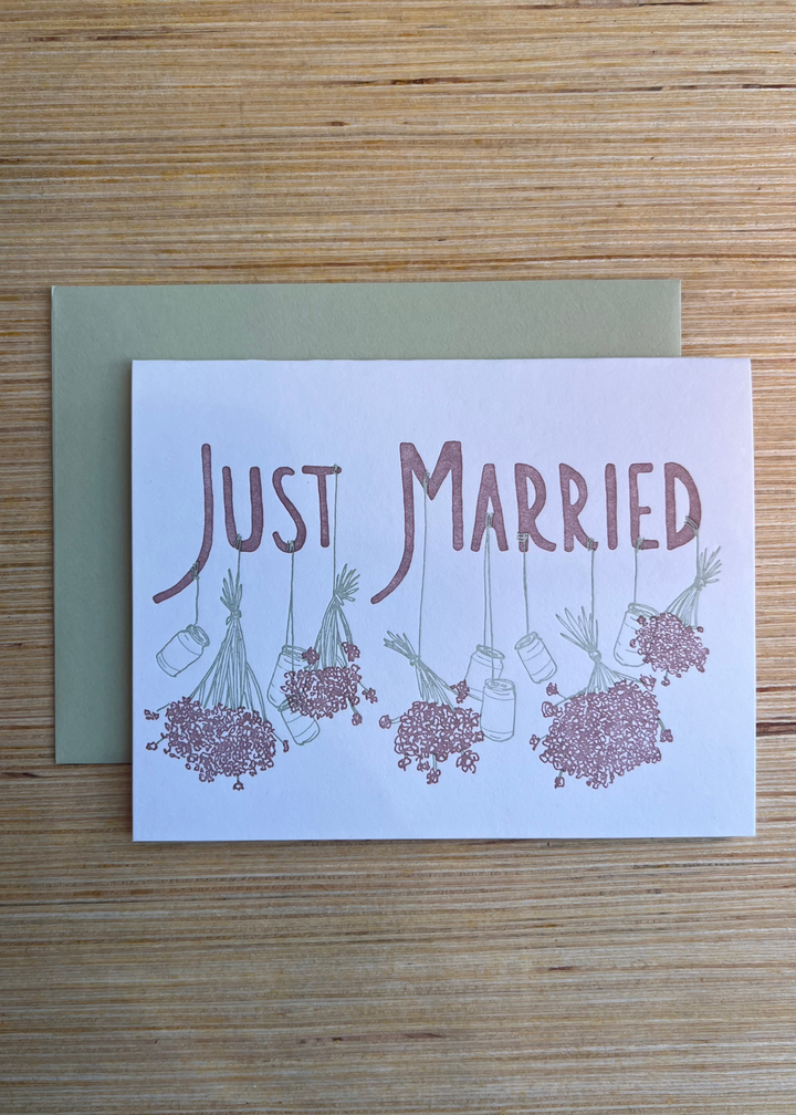 Just Married Card