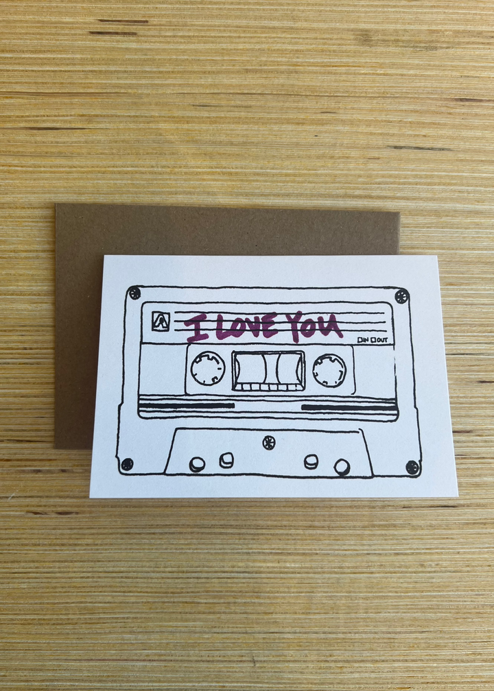 Mixtape Greeting Card