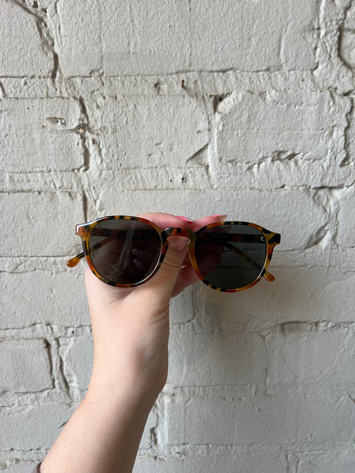 Liam Sunglasses - Amber Shell