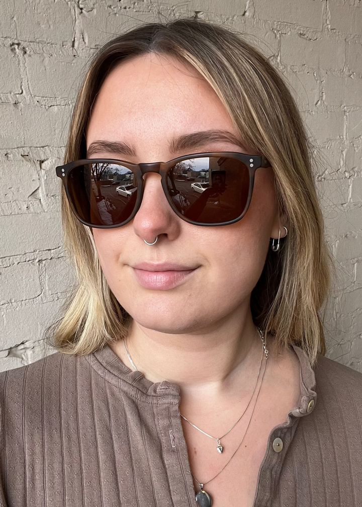 Wiley Sunglasses - Matte Rootbeer / Brown