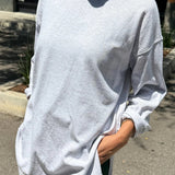 Sunday Tee - Ice Grey