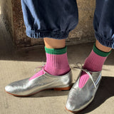 Girlfriend Socks - Rose Green