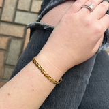 Golden Geo Bracelet - Gold