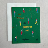 Golfing Fathers Day Card