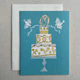 Cake Wedding Card