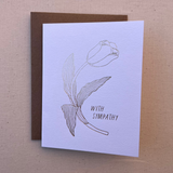 Sympathy Tulip Card