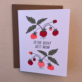 Berry Best Mom Card