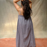 Picnic Dress - Black / White