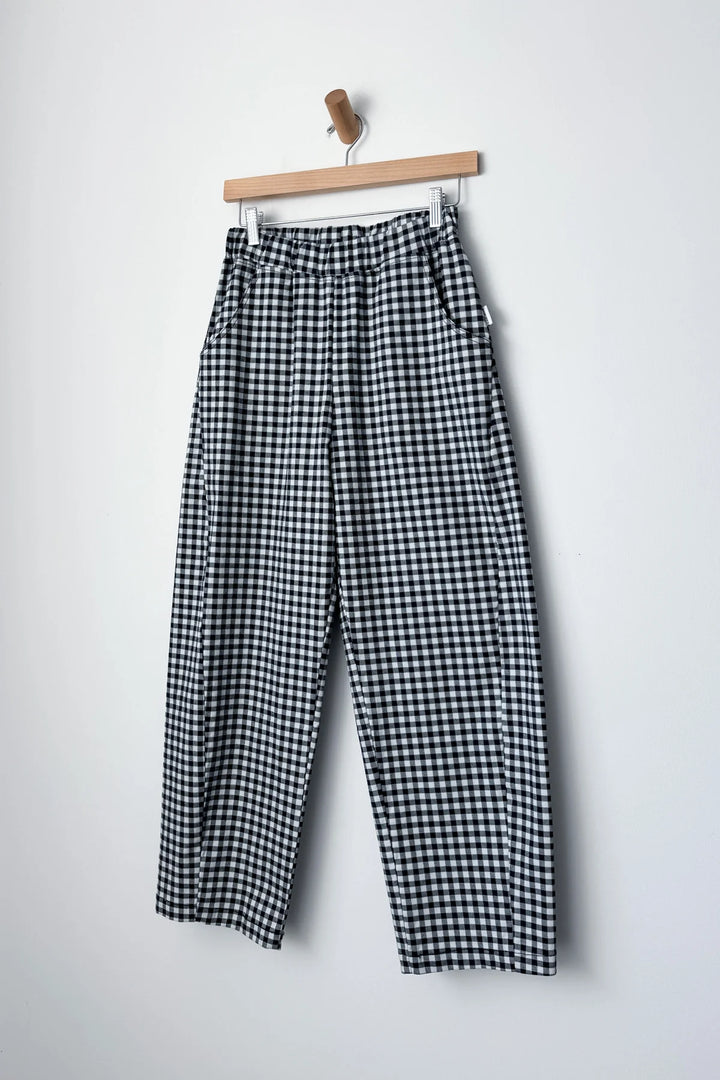 Arc Pants - Navy Gingham