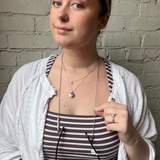 Bubble Sunglasses Chain - Silver