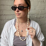 Jane Sunglasses Chain - Shell