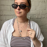 Riz Sunglasses Chain - Silver