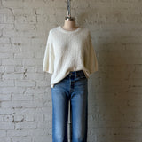 Lucky Sweater Tee - Chalk
