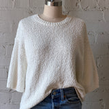 Lucky Sweater Tee - Chalk