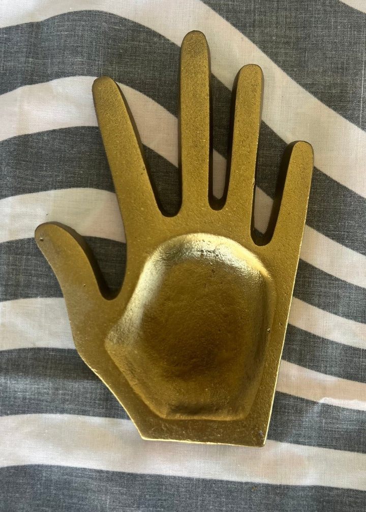 Hand Tray - Brass