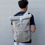 Classic Rolltop Backpack - Tahini