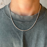 Short Rope Chain - Silver