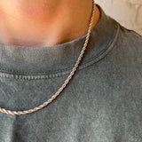 Short Rope Chain - Silver