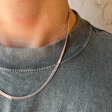 Herringbone Chain - Silver